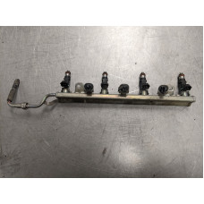 114L107 Fuel Injectors Set With Rail From 2012 Nissan Rogue  2.5 16600JA008 Japan Built